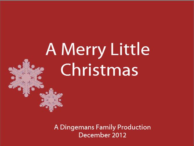 Image of
                first frame of video