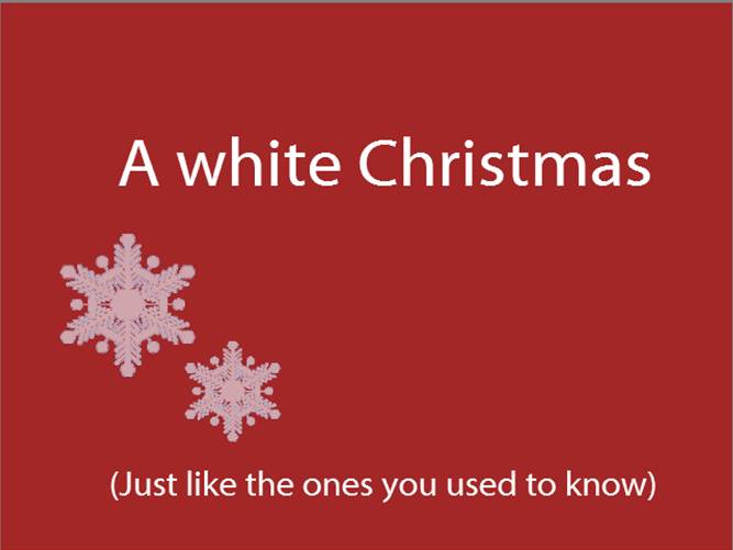 Image of
                first frame of Christmas Video eCard